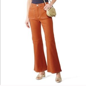 See by Chloe high waist flare jeans.